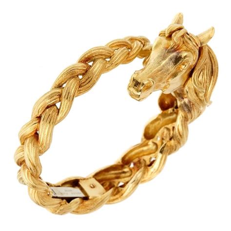 hermes bangle bracelet horse.